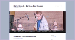 Desktop Screenshot of markhiebertmusic.com